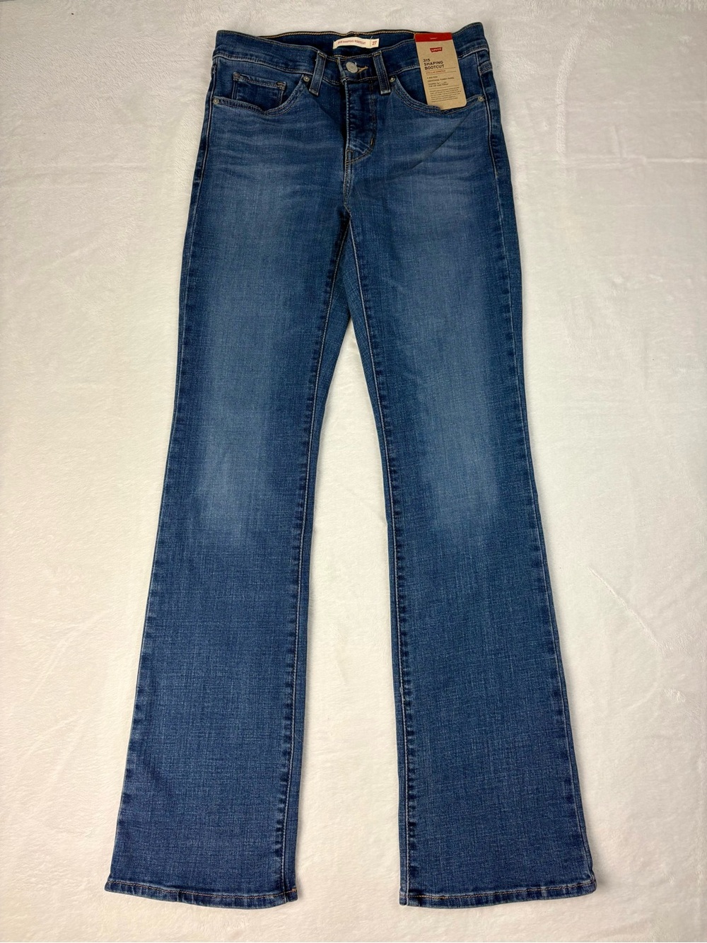 Levi's 315 Women Mid Blue Flare Jeans